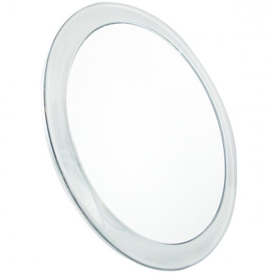 Miroir grossissant X5 - Anti-buée avec ventouses