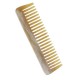 Peigne à Barbe 9 cm - Corne naturelle - Peigne spécial pour la barbe et le bouc pour homme. Corne naturelle des pyrénées.