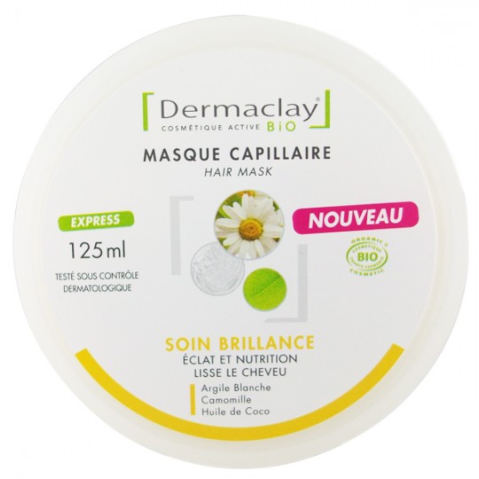 Masque Capillaire Soin Brillance 125 ml - Éclat et Nutrition