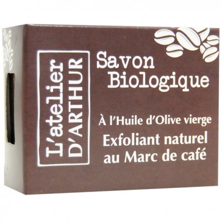 Savon Exfoliant Marc de Café 100 gr – Anti-cellulite et Circulatoire