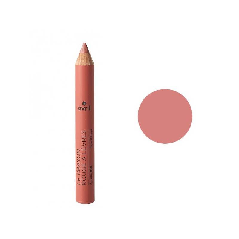 Crayon rouge à lèvres - Rose Délicat - Avril Jumbo Bio