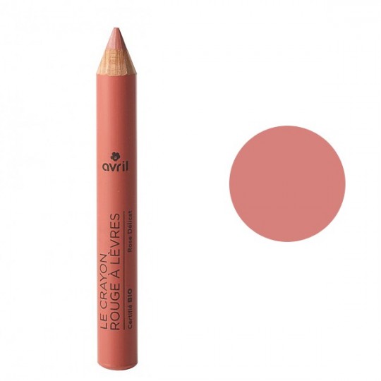 Crayon rouge à lèvres - Rose Délicat - Maquillage avril bio acheter
