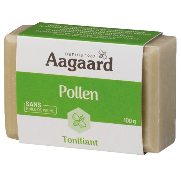 Savon Pollen 100 gr - Tonifiant Aagaard