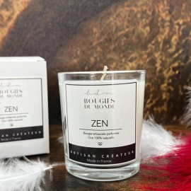 Bougie parfumée Zen (Thé bergamote) 100 ml