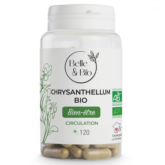 Chrysanthellum Bio 120 gélules - Belle et bio - Soutenir l'activité hépatique et du foie.