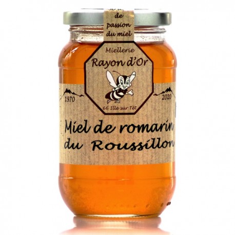 Miel de Romarin du Roussillon 350 gr - Rayon d'Or