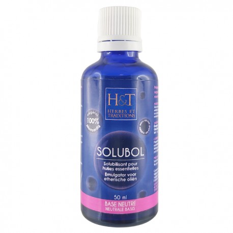 Solubol sans alcool 50 ml - Pour mélanger les huiles essentielles en interne ou dans l'eau du bain.